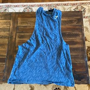 Gym shark critical drop tank top size small